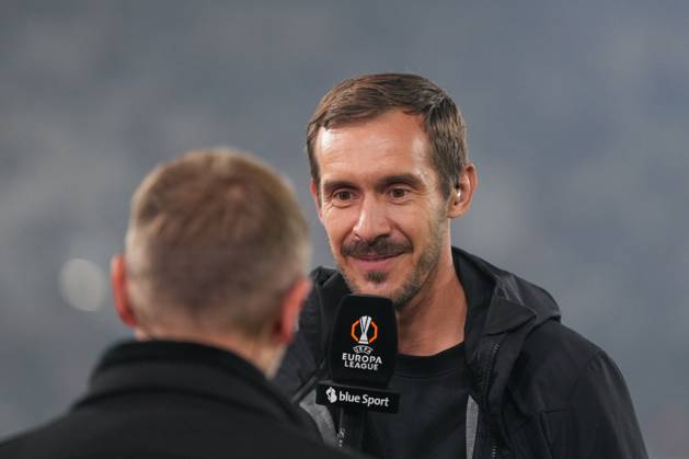 Julian Schuster (SC Freiburg, Trainer) , Deutschland, Fussball, UEFA Europa League, 1.Spieltag, Ligaphase, 2025 2026, SC Freiburg vs. FC Basel, 24.09.2025, Europa-Park Stadion, Freiburg, Deutschland Freiburg Europa-Park Stadion Baden-Württemberg Deutschland Copyright: xArnexAmbergx