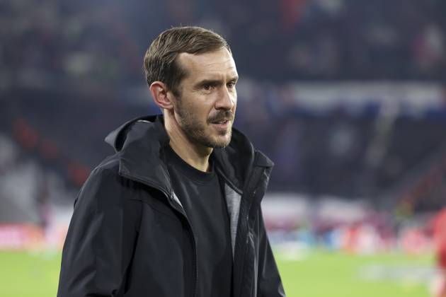 Julian Schuster (SC Freiburg, Trainer) , Deutschland, Fussball, UEFA Europa League, 1. Spieltag, 2025 2026, SC Freiburg vs. FC Basel, 24.09.2025, Stadion am Wolfswinkel, Freiburg im Breisgau, Deutschland Freiburg im Breisgau Stadion am Wolfswinkel Baden-Württemberg Deutschland Copyright: xGrantxHubbsx