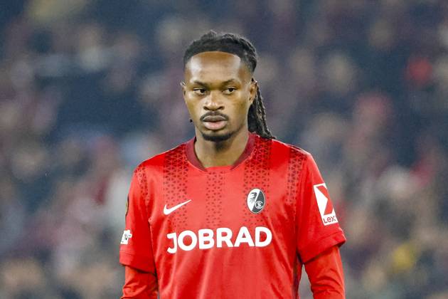 Jordy Makengo (SC Freiburg, 33) , Deutschland, Fussball, UEFA Europa League, 1. Spieltag, 2025 2026, SC Freiburg vs. FC Basel, 24.09.2025, Stadion am Wolfswinkel, Freiburg im Breisgau, Deutschland Freiburg im Breisgau Stadion am Wolfswinkel Baden-Württemberg Deutschland Copyright: xGrantxHubbsx