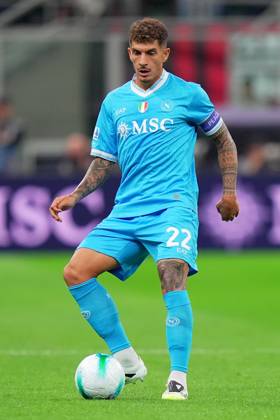 NapoliÕs Giovanni Di Lorenzo during the Serie A soccer match between Milan and Napoli at the San Siro Stadium in Milan , north Italy - Sunday , September 28 , 2025. - Soccer . Copyright: xSpada LaPressex