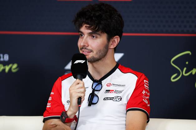 F1 - SINGAPORE GRAND PRIX 2025 OCON Esteban (fra), Haas F1 Team VF-25, portrait press conference, PK, Pressekonferenz during the 2025 Formula 1 Singapore Grand Prix, 18th round of the 2025 FIA Formula One World Championship, WM, Weltmeisterschaft from October 3 to 5, 2025 on the Marina Bay Street Circuit, in Singapore - SingaporeSingapore Copyright: xEricxAlonsox