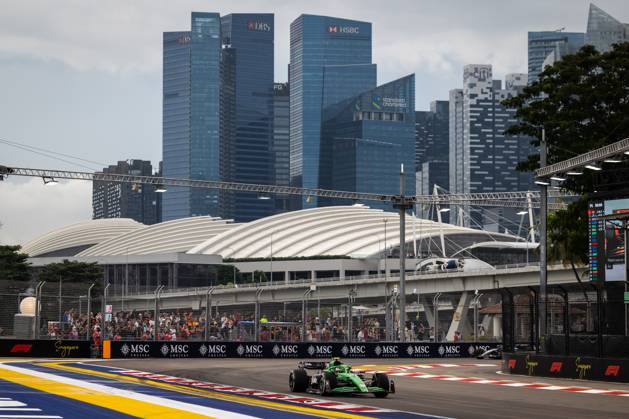 F1 - SINGAPORE GRAND PRIX 2025 05 BORTOLETO Gabriel (bra), Stake F1 Team Kick C45, action during the 2025 Formula 1 Singapore Grand Prix, 18th round of the 2025 FIA Formula One World Championship, WM, Weltmeisterschaft from October 3 to 5, 2025 on the Marina Bay Street Circuit, in Singapore - SingaporeSingapore  Copyright: xDPPIx