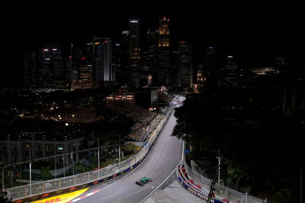 F1 - SINGAPORE GRAND PRIX 2025 27 HULKENBERG Nico (ger), Stake F1 Team Kick C45, action during the 2025 Formula 1 Singapore Grand Prix, 18th round of the 2025 FIA Formula One World Championship, WM, Weltmeisterschaft from October 3 to 5, 2025 on the Marina Bay Street Circuit, in Singapore - SingaporeSingapore Copyright: xEricxAlonsox