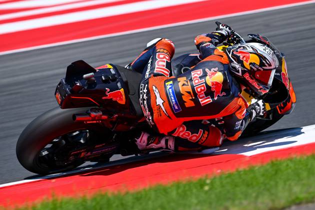 MOTO - MOTO GP - GRAND PRIX OF INDONESIA 2026 23 BASTIANINI Enea (ita), Red Bull KTM Tech 3, KTM RC16, action during the 2025 MotoGP Pertamina Grand Prix of Indonesia on the Mandalika circuit from October 3 to 5, At West Nusa Tenggara, Indonesia - West Nusa TenggaraIndonesia Copyright: xGIGIxSOLDANOx