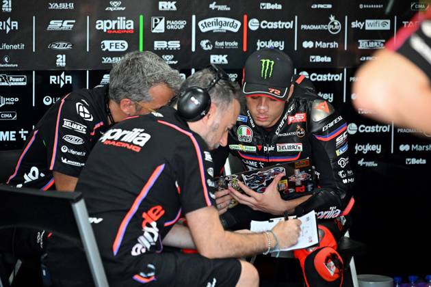 MOTO - MOTO GP - GRAND PRIX OF INDONESIA 2026 BEZECCHI Marco (ita), Aprilia Racing Team Gresini, Aprilia RS-GP 2025, portrait during the 2025 MotoGP Pertamina Grand Prix of Indonesia on the Mandalika circuit from October 3 to 5, At West Nusa Tenggara, Indonesia - West Nusa TenggaraIndonesia Copyright: xGIGIxSOLDANOx