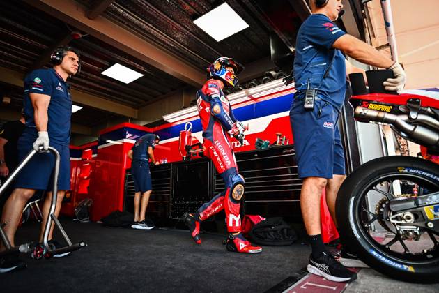 MOTO - MOTO GP - GRAND PRIX OF INDONESIA 2026 MARINI Luca (ita), Honda Team, Honda RC213V, portrait during the 2025 MotoGP Pertamina Grand Prix of Indonesia on the Mandalika circuit from October 3 to 5, At West Nusa Tenggara, Indonesia - West Nusa TenggaraIndonesia Copyright: xGIGIxSOLDANOx