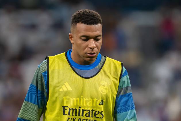 REAL MADRID CF v VILLARREAL CF. LA LIGA 2025 2026. ROUND 8. Real Madrid CF™s Kylian Mbappe during La Liga match. October 4, 2025. (ALTERPHOTOS Jorge Ropero)  Copyright: xJorgexRoperox
