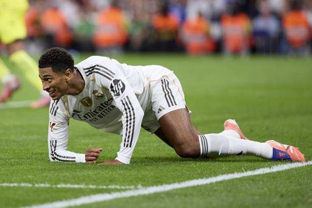 October 4, 2025, Madrid, Madrid, Spain: Jude Bellingham of Real Madrid CF during La Liga football match between Real Madrid CF v Villareal CF at Santiago Bernabeu Stadium in Madrid, Spain, October 4, 2025 Madrid Spain - ZUMAa206 20251004_zsp_a206_124 Copyright: xRubenxAlbarranx