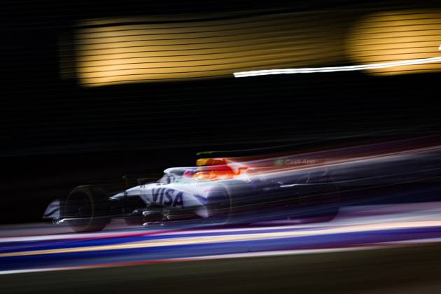 F1 - SINGAPORE GRAND PRIX 2025 30 LAWSON Liam (nzl), Visa Cash App RB F1 Team VCARB02, action during the 2025 Formula 1 Singapore Grand Prix, 18th round of the 2025 FIA Formula One World Championship, WM, Weltmeisterschaft from October 3 to 5, 2025 on the Marina Bay Street Circuit, in Singapore - SingaporeSingapore Copyright: xFLORENTxGOODENx