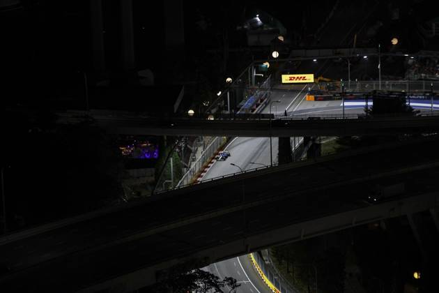 F1 - SINGAPORE GRAND PRIX 2025 43 COLAPINTO Franco (arg), Alpine F1 Team A525, action during the 2025 Formula 1 Singapore Grand Prix, 18th round of the 2025 FIA Formula One World Championship, WM, Weltmeisterschaft from October 3 to 5, 2025 on the Marina Bay Street Circuit, in Singapore - SingaporeSingapore Copyright: xXavixBonillax