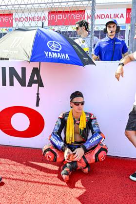 MOTO - MOTO GP - GRAND PRIX OF INDONESIA 2026 QUARTARARO Fabio (fra), Monster Energy Yamaha MotoGP, Yamaha YZR-M1, portrait during the 2025 MotoGP Pertamina Grand Prix of Indonesia on the Mandalika circuit from October 3 to 5, At West Nusa Tenggara, Indonesia - West Nusa TenggaraIndonesia Copyright: xGIGIxSOLDANOx