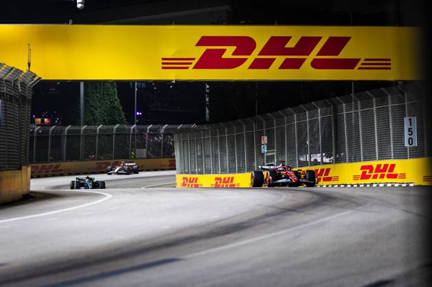 2025 Formula One Singapore Grand Prix Marina Bay Street Circuit, Singapore, Singapore. 5.October.2025; Charles Leclerc of Monaco and Scuderia Ferrari during Formula One Singapore Grand Prix (Photo by Jay Hirano) Singapore Marina Bay Street Circuit Singapore Copyright: xJayxHiranox