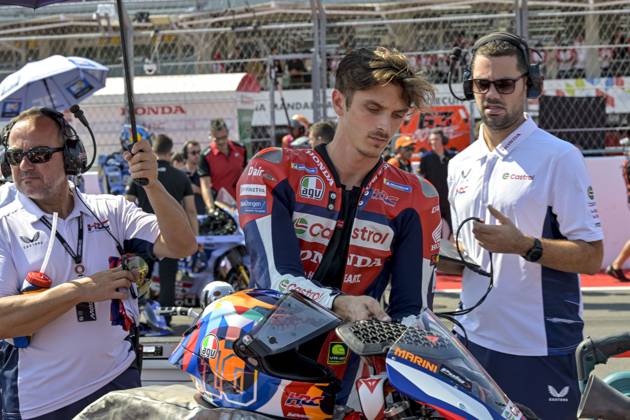 MOTO - MOTO GP - GRAND PRIX OF INDONESIA 2026 MARINI Luca (ita), Honda Team, Honda RC213V, portrait, starting grid, grille de dà part during the 2025 MotoGP Pertamina Grand Prix of Indonesia on the Mandalika circuit from October 3 to 5, At West Nusa Tenggara, Indonesia - West Nusa TenggaraIndonesia Copyright: xGIGIxSOLDANOx