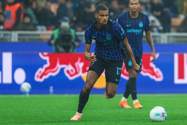 Andy Diouf of FC Internazionale seen in action during Serie A 2025 26 football match between FC Internazionale and US Cremonese at San Siro Stadium Milan Italy on 04 October 2025. Milan Stadio Giuseppe Meazza Milan Italy Copyright: xEPhotopressx SP24-1256-128
