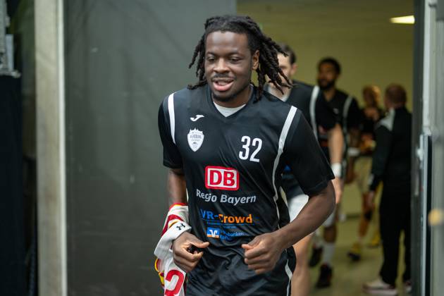 Charles Thompson (Fitness First Wuerzburg Baskets, 32), GER, MHP Riesen Ludwigsburg vs. Fitness First Wuerzburg Baskets, easycredit BBL, Basketball, Bundesliga, 3. Spieltag, Spielzeit 2025 2026, 05.10.2025, GER, MHP Riesen Ludwigsburg vs. Fitness First Wuerzburg Baskets, easycredit BBL, Basketball, Bundesliga, 3. Spieltag, Spielzeit 2025 2026, 05.10.2025 Ludwigsburg Copyright: xEibner-Pressefoto SaschaxWaltherx EP_EER