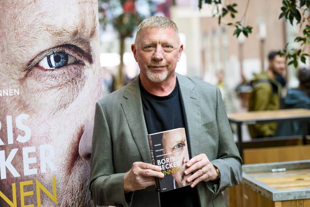 Amsterdam, The Netherlands, 2025-10-08 17:39:16 AMSTERDAM, 08-10-2025, De Hallen Boris Becker before the program Eva in connection with his book Binnen. PHOTO: NLBeeld Patrick van Emst Credit: NL Beeld Patrick van Emst  Copyright: xx x