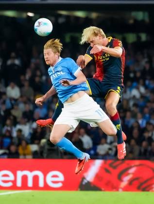 October 5, 2025, Napoli, Campania, ITALIA: Kevi De Bruyne of SSC Napoli During the 2025 26 Italian Serie A football match between SSC Napoli and Genoa on October 5, 2025, at the Diego Armando Maradona Stadium in Naples. Napoli ITALIA - ZUMAs236 20251005_aap_s236_134 Copyright: xFabioxSassox