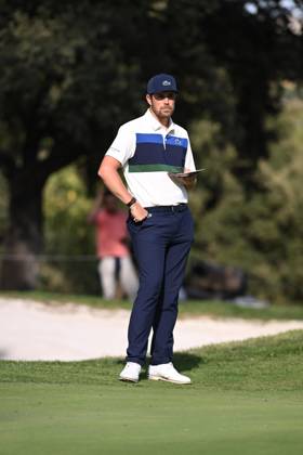 October 9, 2025, Madrid, Madrid, Spain: NACHO ELVIRA during the matchday of the Open de Espao±a presented by Madrid, held at the Club de Campo Villa de Madrid on October 9, 2025, in Madrid, Spain. Madrid Spain - ZUMAc312 20251009_zsp_c312_244 Copyright: xOscarxManuelxSanchezx