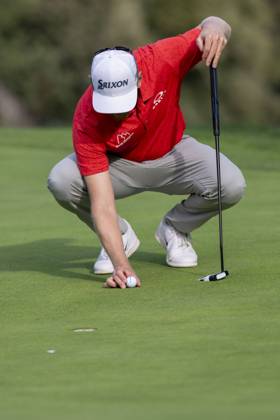 October 9, 2025, Madrid, Madrid, Spain: SEBASTIAN SODERBERG during the matchday of the Open de Espao±a presented by Madrid, held at the Club de Campo Villa de Madrid on October 9, 2025, in Madrid, Spain. Madrid Spain - ZUMAc312 20251009_zsp_c312_280 Copyright: xOscarxManuelxSanchezx