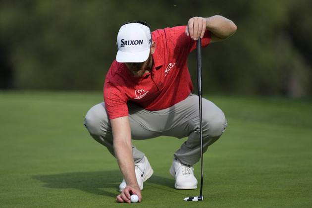 October 9, 2025, Madrid, Madrid, Spain: Sebastian Soderberg of Sweden during the Open de Espao±a presented by Madrid, R1, golf tournament of DP World Tour at Club de Campo Villa de Madrid on October 09, 2025, in Madrid, Spain. Madrid Spain - ZUMAƒÂ±A 20251009_zaa_a181_265 Copyright: xOscarxJ.xBarrosox