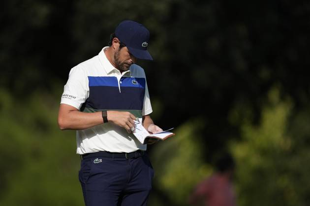 October 9, 2025, Madrid, Madrid, Spain: Nacho Elvira of Spain during the Open de Espao±a presented by Madrid, R1, golf tournament of DP World Tour at Club de Campo Villa de Madrid on October 09, 2025, in Madrid, Spain. Madrid Spain - ZUMAa181 20251009_zaa_a181_757 Copyright: xOscarxJ.xBarrosox