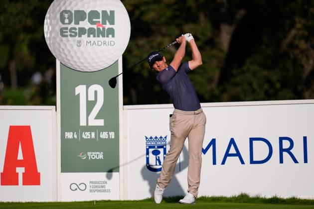 October 9, 2025, Madrid, Madrid, Spain: Grant FORREST of Scotland during the Open de EspaoÂ±a presented by Madrid, R1, golf tournament of DP World Tour at Club de Campo Villa de Madrid on October 09, 2025, in Madrid, Spain. Madrid Spain - ZUMAa181 20251009_zaa_a181_823 Copyright: xDennisxAgyemanx