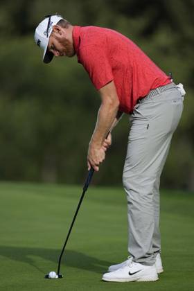 October 9, 2025, Madrid, Madrid, Spain: Sebastian Soderberg of Sweden during the Open de Espao±a presented by Madrid, R1, golf tournament of DP World Tour at Club de Campo Villa de Madrid on October 09, 2025, in Madrid, Spain. Madrid Spain - ZUMAƒÂ±A 20251009_zaa_a181_786 Copyright: xOscarxJ.xBarrosox