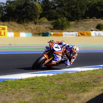 October 10, 2025, Cascais, Lisbon, Portugal: Iker Lecuona in action during the WorldSBK Championship Free Practice at the Estoril Circuit, Portugal, on October 11, 2025. Cascais Portugal - ZUMAr200 20251010_zsp_r200_002 Copyright: xNunoxReisinhox