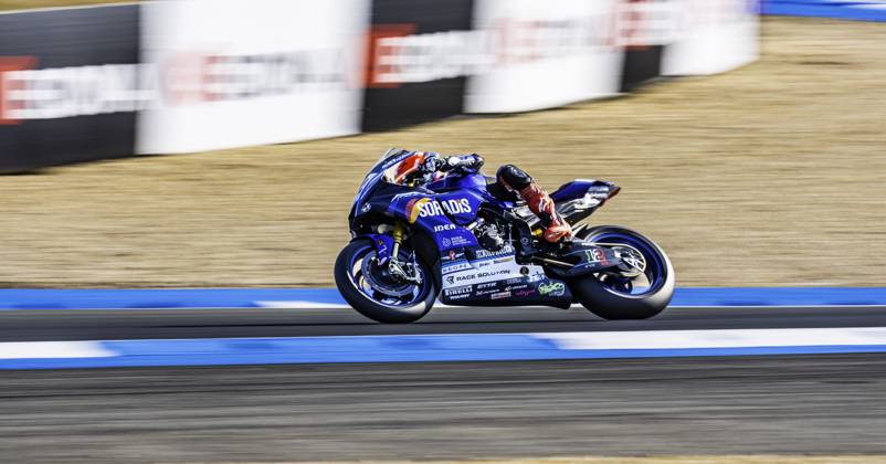 October 10, 2025, Cascais, Lisbon, Portugal: Michael Rinaldi in action during the WorldSBK Championship Free Practice at the Estoril Circuit, Portugal, on October 11, 2025. Cascais Portugal - ZUMAr200 20251010_zsp_r200_010 Copyright: xNunoxReisinhox