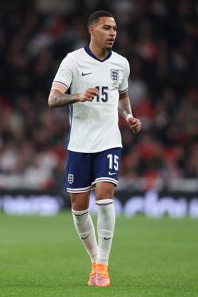 London, England, 9th October 2025. Morgan Rogers of England during the England vs Wales International Friendly, Länderspiel, Nationalmannschaft match at Wembley Stadium, London. Picture credit should read: Paul Terry Sportimage EDITORIAL USE ONLY. No use with unauthorised audio, video, data, fixture lists, club league logos or live services. Online in-match use limited to 120 images, no video emulation. No use in betting, games or single club league player publications. SPI_161_PT_Eng_Wal SPI-4207-0256