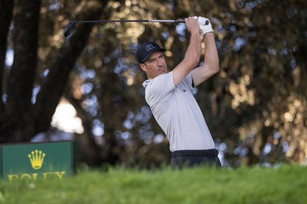 October 10, 2025, Madrid, Madrid, Spain: ROSS FISHER, taking the first shot from hole 1 during the matchday of the Open de Espao±a presented by Madrid, held at the Club de Campo Villa de Madrid on October 10, 2025, in Madrid, Spain. Madrid Spain - ZUMAc312 20251010_zsp_c312_108 Copyright: xOscarxManuelxSanchezx