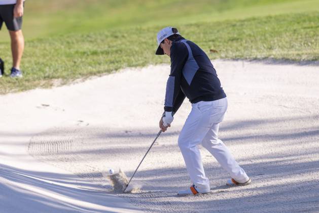 October 11, 2025, Madrid, Madrid, Spain: DARIUS VAN DRIEL during the matchday of the Open de EspaoÂ±a presented by Madrid, held at the Club de Campo Villa de Madrid on October 11, 2025, in Madrid, Spain. Madrid Spain - ZUMAc312 20251011_zsp_c312_010 Copyright: xOscarxManuelxSanchezx