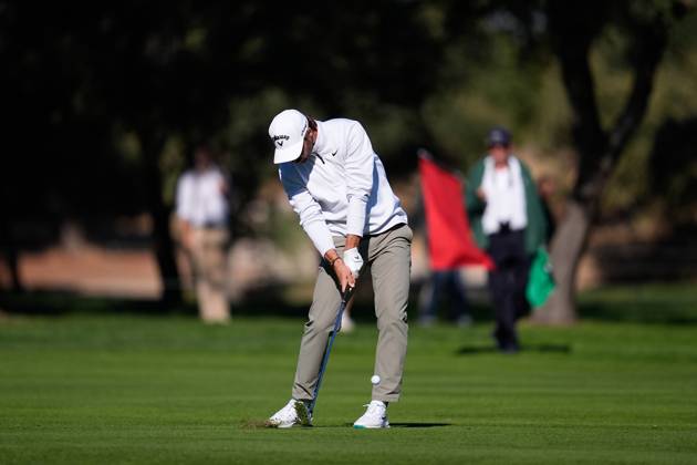 October 11, 2025, Madrid, Madrid, Spain: Nacho Elvira of Spain during the Open de Espao±a presented by Madrid, R3, golf tournament of DP World Tour at Club de Campo Villa de Madrid on October 11, 2025, in Madrid, Spain. Madrid Spain - ZUMAa181 20251011_zaa_a181_132 Copyright: xDennisxAgyemanx