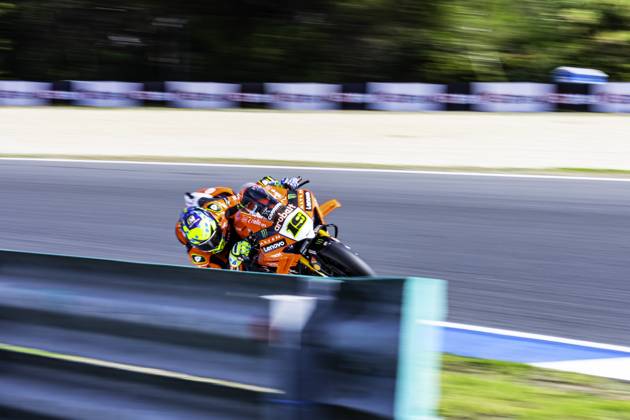 October 12, 2025, Cascais, Lisbon, Portugal: Alvaro Bautista in action during the WorldSBK Championship Tissot Superpole Race at the Estoril Circuit, Portugal, on October 12, 2025. Cascais Portugal - ZUMAr200 20251012_zsp_r200_014 Copyright: xNunoxReisinhox
