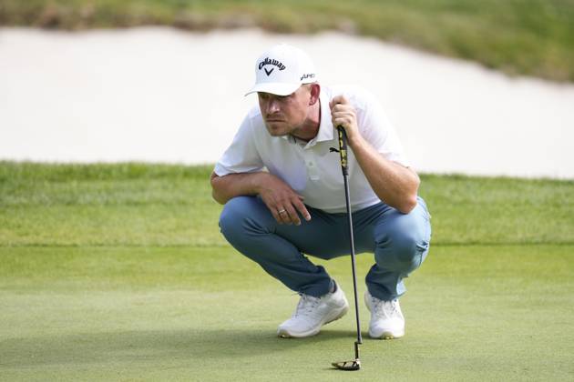 October 12, 2025, Madrid, Madrid, Spain: Jeff Winther of Denmark during the Open de Espao±a presented by Madrid, R4 Final, golf tournament of DP World Tour at Club de Campo Villa de Madrid on October 12, 2025, in Madrid, Spain. Madrid Spain - ZUMAƒÂ±A 20251012_zaa_a181_349 Copyright: xOscarxJ.xBarrosox
