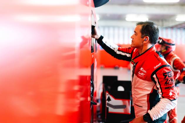 AUTO - ELMS - 4 HOURS OF PORTIMAO 2025 PERRODO Francois (fra), AF Corse, Oreca 07, LMP2 Pro-Am, portrait during the 4 Hours of Portimao, 6th round of the 2025 European Le Mans Series on the Autodromo Internacional do Algarve from October 16 to 18, 2025 in Portimao, Portugal - PortimaoPortugal Copyright: xJoaoxFilipex