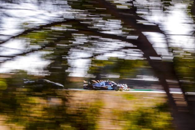 AUTO - ELMS - 4 HOURS OF PORTIMAO 2025 83 PERRODO Francois (fra),Matthieu VAXIVIERE (FRA), ROVERA Alessio (ita), AF Corse, Oreca 07, LMP2 Pro-Am, action during the 4 Hours of Portimao, 6th round of the 2025 European Le Mans Series on the Autodromo Internacional do Algarve from October 16 to 18, 2025 in Portimao, Portugal - PortimaoPortugal Copyright: xPauloxMariax