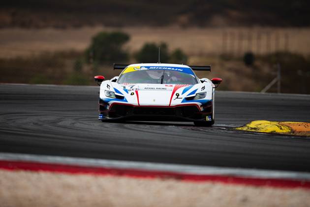 AUTO - MLC 2025 - PORTIMAO 17 INNOCENTI Lorenzo Ferdinando (mon), BELICCHI Andrea (ita), Kessel Racing, Ferrari 296 GT3, LM GT3, action during the 6th round of the 2025 Michelin Le Mans Cup on the Autodromo Internacional do Algarve from October 16 to 18, 2025 in Portimao, Portugal - Copyright: xJoaoxFilipex