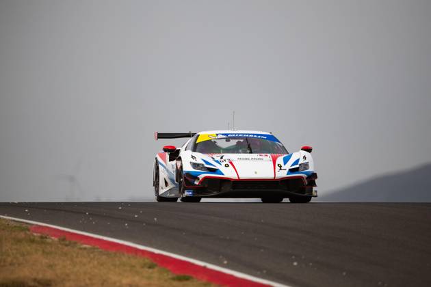 AUTO - MLC 2025 - PORTIMAO 17 INNOCENTI Lorenzo Ferdinando (mon), BELICCHI Andrea (ita), Kessel Racing, Ferrari 296 GT3, LM GT3, action during the 6th round of the 2025 Michelin Le Mans Cup on the Autodromo Internacional do Algarve from October 16 to 18, 2025 in Portimao, Portugal - Copyright: xJoaoxFilipex