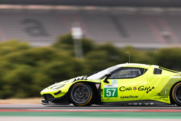 AUTO - ELMS - 4 HOURS OF PORTIMAO 2025 57 KIMURA Takeshi (jpn), SERRA Daniel (bra), TUCK Ben (grr), Kessel Racing, Ferrari 296 GT3, LMGT3, action during the 4 Hours of Portimao, 6th round of the 2025 European Le Mans Series on the Autodromo Internacional do Algarve from October 16 to 18, 2025 in Portimao, Portugal -  Copyright: xJoaoxFilipex