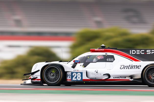 AUTO - ELMS - 4 HOURS OF PORTIMAO 2025 28 LAFARGUE Paul (fra), VAN UITERT Job (nld), CHATIN Paul-Loup (fra), Idec Oreca 07, LMP2, action during the 4 Hours of Portimao, 6th round of the 2025 European Le Mans Series on the Autodromo Internacional do Algarve from October 16 to 18, 2025 in Portimao, Portugal - Copyright: xJoaoxFilipex