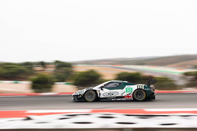 AUTO - ELMS - 4 HOURS OF PORTIMAO 2025 55 CAMERON Duncan (gbr), GRIFFIN Matt (irl), PEREL David (zaf), Spirit of Race, Ferrari 296 GT3, LMGT3, action during the 4 Hours of Portimao, 6th round of the 2025 European Le Mans Series on the Autodromo Internacional do Algarve from October 16 to 18, 2025 in Portimao, Portugal -  Copyright: xJoaoxFilipex