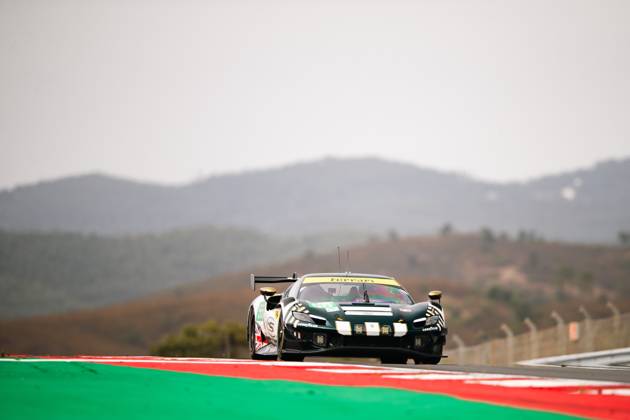 AUTO - ELMS - 4 HOURS OF PORTIMAO 2025 55 CAMERON Duncan (gbr), GRIFFIN Matt (irl), PEREL David (zaf), Spirit of Race, Ferrari 296 GT3, LMGT3, action during the 4 Hours of Portimao, 6th round of the 2025 European Le Mans Series on the Autodromo Internacional do Algarve from October 16 to 18, 2025 in Portimao, Portugal -  Copyright: xJoaoxFilipex