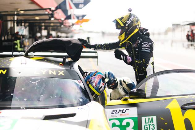 AUTO - ELMS - 4 HOURS OF PORTIMAO 2025 BERRY Martin (sgp), Iron Lynx, Mercedes-AMG GT3 Evo, LMGT3, portrait HANAFIN Lorcan (gbr), Iron Lynx, Mercedes-AMG GT3 Evo, LMGT3, portrait during the 4 Hours of Portimao, 6th round of the 2025 European Le Mans Series on the Autodromo Internacional do Algarve from October 16 to 18, 2025 in Portimao, Portugal - Copyright: xJoaoxFilipex