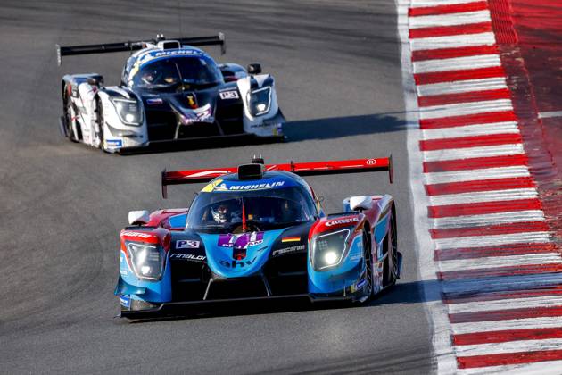 AUTO - MLC 2025 - PORTIMAO 71 AUST Stefan (ger), FERNANDEZ-LASER Felipe (ger), Rinaldi Racing, Ligier JS P325 - Toyota, LMP3 Pro Am, action during the 6th round of the 2025 Michelin Le Mans Cup on the Autodromo Internacional do Algarve from October 16 to 18, 2025 in Portimao, Portugal - PortimaoPortugal Copyright: xPauloxMariax