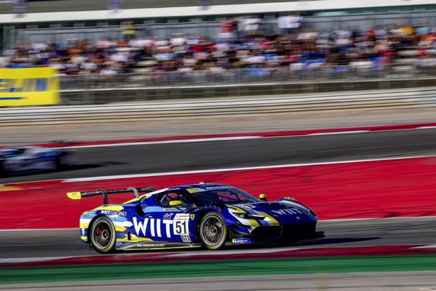 AUTO - MLC 2025 - PORTIMAO 51 COZZI Alessandro (mon), DONNO Eliseo (ita), AF Corse, Ferrari 296 GT3, LM GT3, action during the 6th round of the 2025 Michelin Le Mans Cup on the Autodromo Internacional do Algarve from October 16 to 18, 2025 in Portimao, Portugal - PortimaoPortugal  Copyright: xPauloxMariax