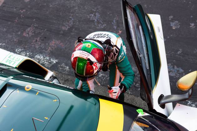 AUTO - ELMS - 4 HOURS OF PORTIMAO 2025 55 CAMERON Duncan (gbr), GRIFFIN Matt (irl), PEREL David (zaf), Spirit of Race, Ferrari 296 GT3, LMGT3, pitlane, during the 4 Hours of Portimao, 6th round of the 2025 European Le Mans Series on the Autodromo Internacional do Algarve from October 16 to 18, 2025 in Portimao, Portugal -  Copyright: xJoaoxFilipex