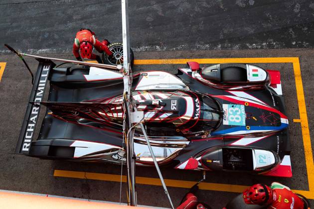AUTO - ELMS - 4 HOURS OF PORTIMAO 2025 83 PERRODO Francois (fra),Matthieu VAXIVIERE (FRA), ROVERA Alessio (ita), AF Corse, Oreca 07, LMP2 Pro-Am, pitlane, during the 4 Hours of Portimao, 6th round of the 2025 European Le Mans Series on the Autodromo Internacional do Algarve from October 16 to 18, 2025 in Portimao, Portugal - Copyright: xJoaoxFilipex