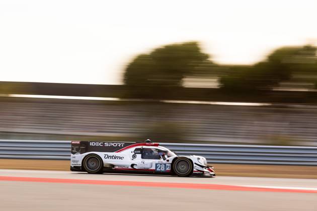 AUTO - ELMS - 4 HOURS OF PORTIMAO 2025 28 LAFARGUE Paul (fra), VAN UITERT Job (nld), CHATIN Paul-Loup (fra), Idec Oreca 07, LMP2, action during the 4 Hours of Portimao, 6th round of the 2025 European Le Mans Series on the Autodromo Internacional do Algarve from October 16 to 18, 2025 in Portimao, Portugal - Copyright: xJoaoxFilipex