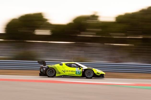 AUTO - ELMS - 4 HOURS OF PORTIMAO 2025 57 KIMURA Takeshi (jpn), SERRA Daniel (bra), TUCK Ben (grr), Kessel Racing, Ferrari 296 GT3, LMGT3, action during the 4 Hours of Portimao, 6th round of the 2025 European Le Mans Series on the Autodromo Internacional do Algarve from October 16 to 18, 2025 in Portimao, Portugal -  Copyright: xJoaoxFilipex